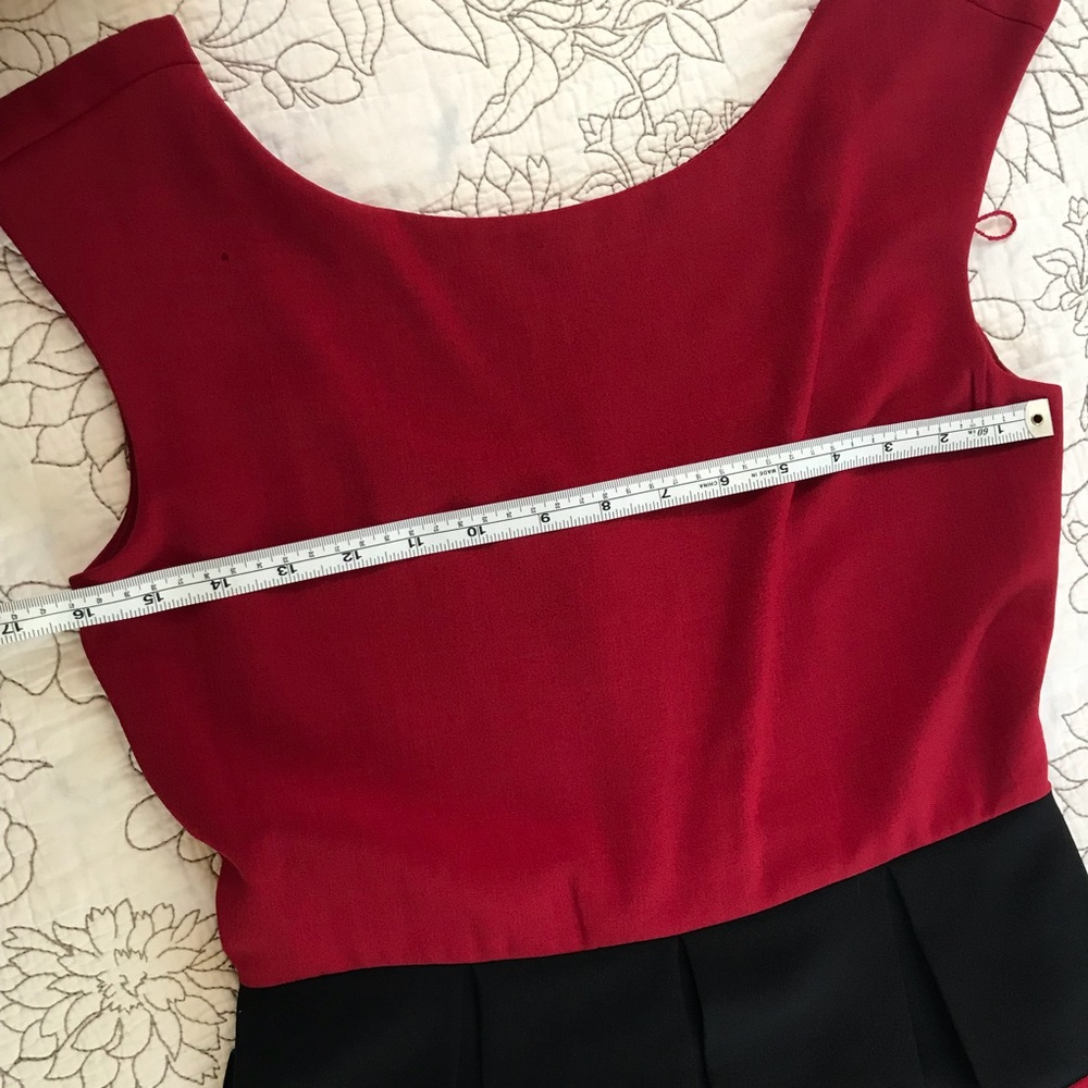 Tiana B. Red & Black A-Line Dress - 4 - Picture 8 of 8